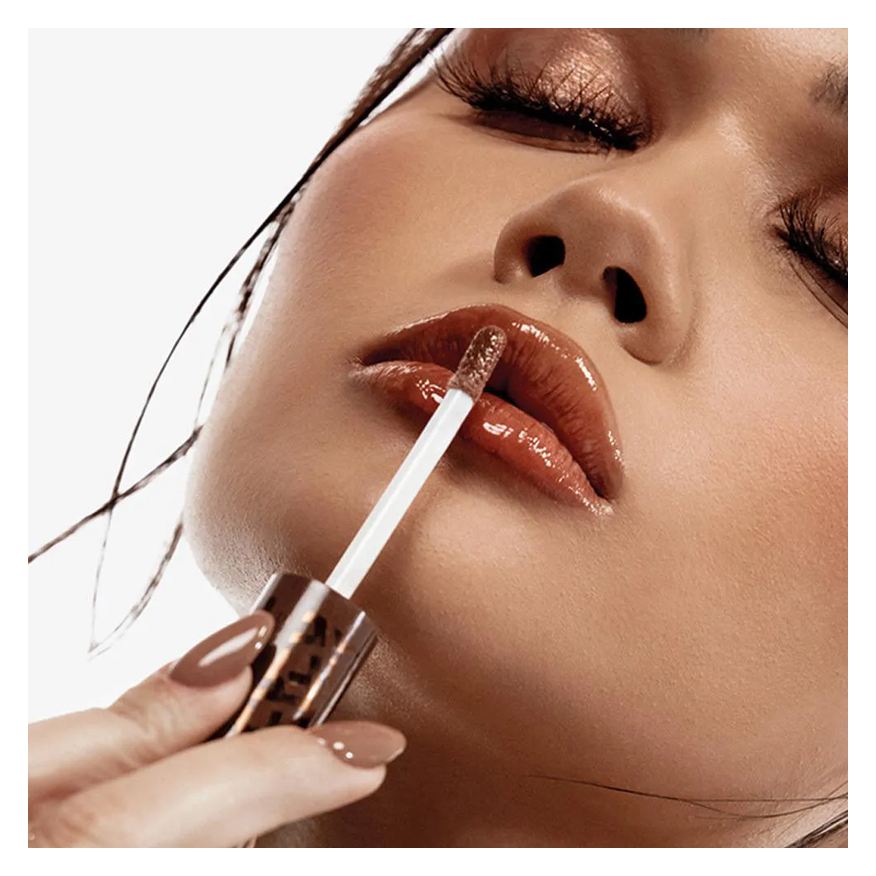 By Fran Franciny Ehlke Chocochilli Gloss Labial Líquido de Volume Edição Limitada Marrom 3,3g