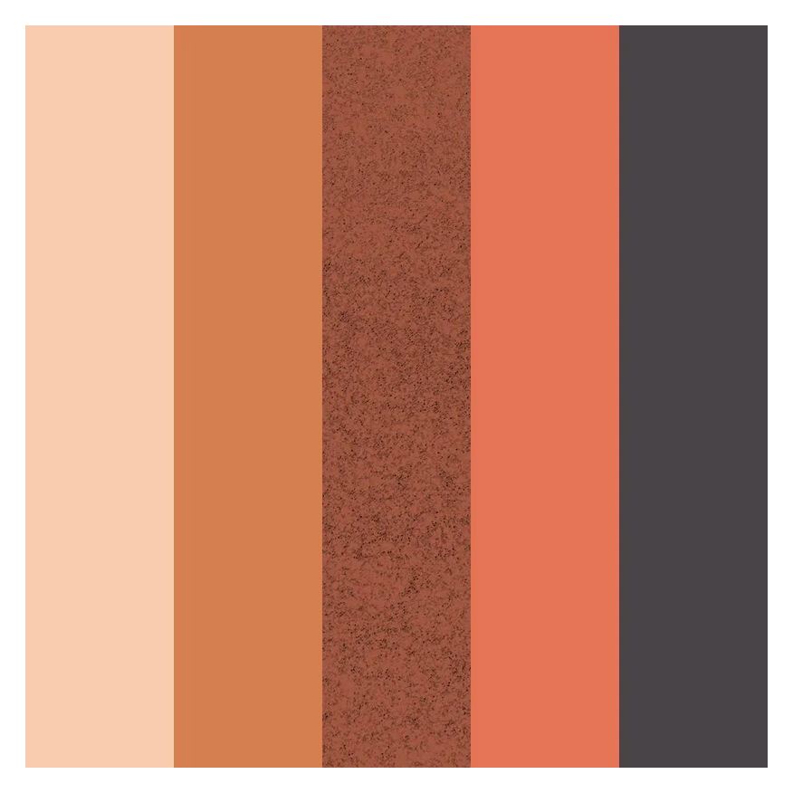 Vult Essentials Neutrals 5 Shades Paleta de Sombra em Pó 3g