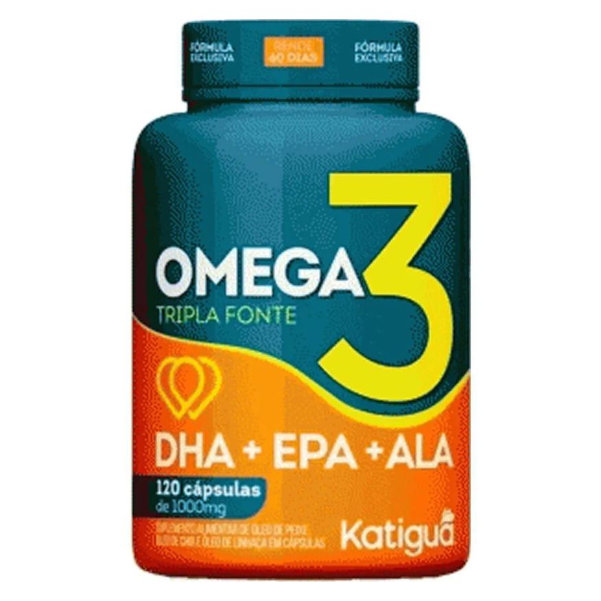 Katigua Ômega 3 Tripla Fonte - 120 cápsulas – Katiguá