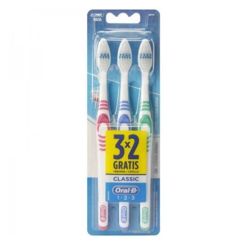 Procter & Gamble Escova dental oral-b classic pague 2 e leve 3 unidades