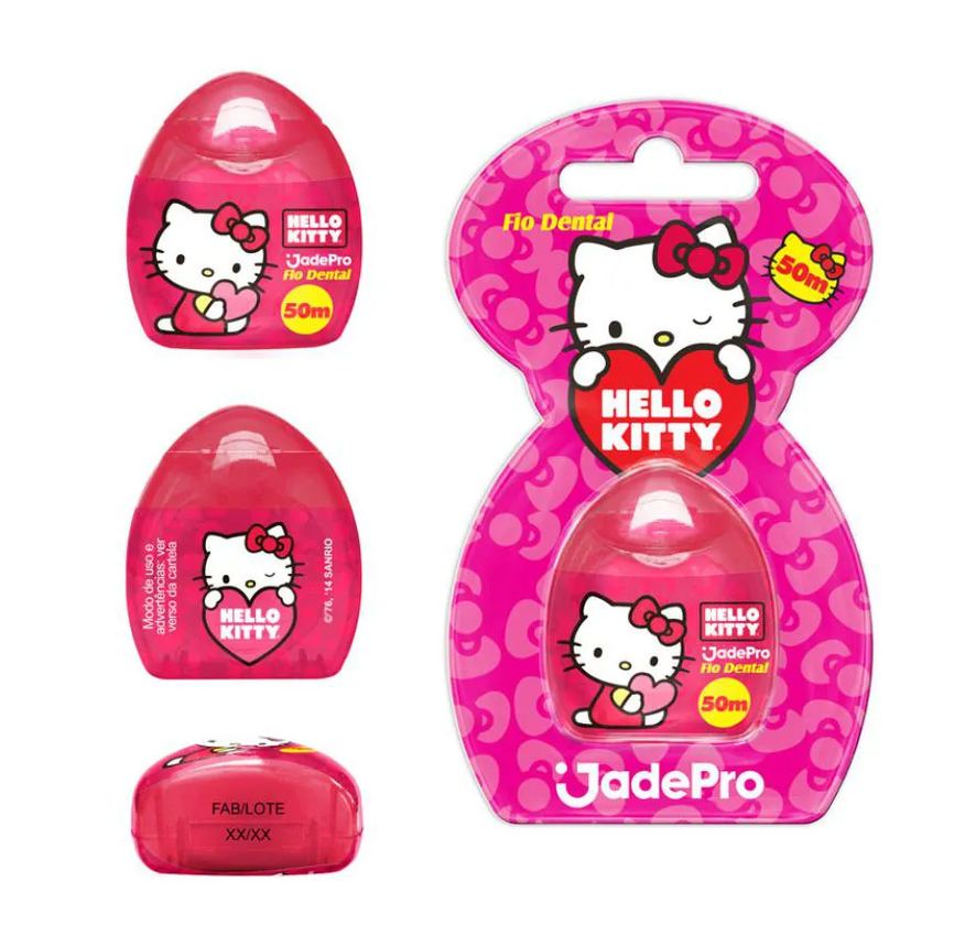 Dental Fio Jadepro Hello Kitty 50 Metros