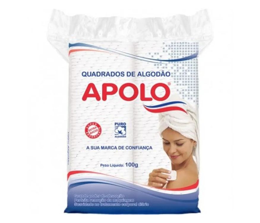 Apolo Algodão Quadrados 100g
