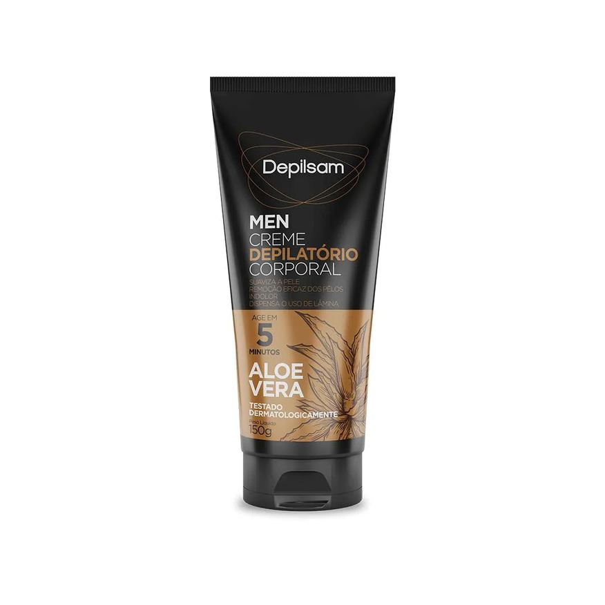 Depilatório Creme Depilsam Men Corporal Masculino 150g