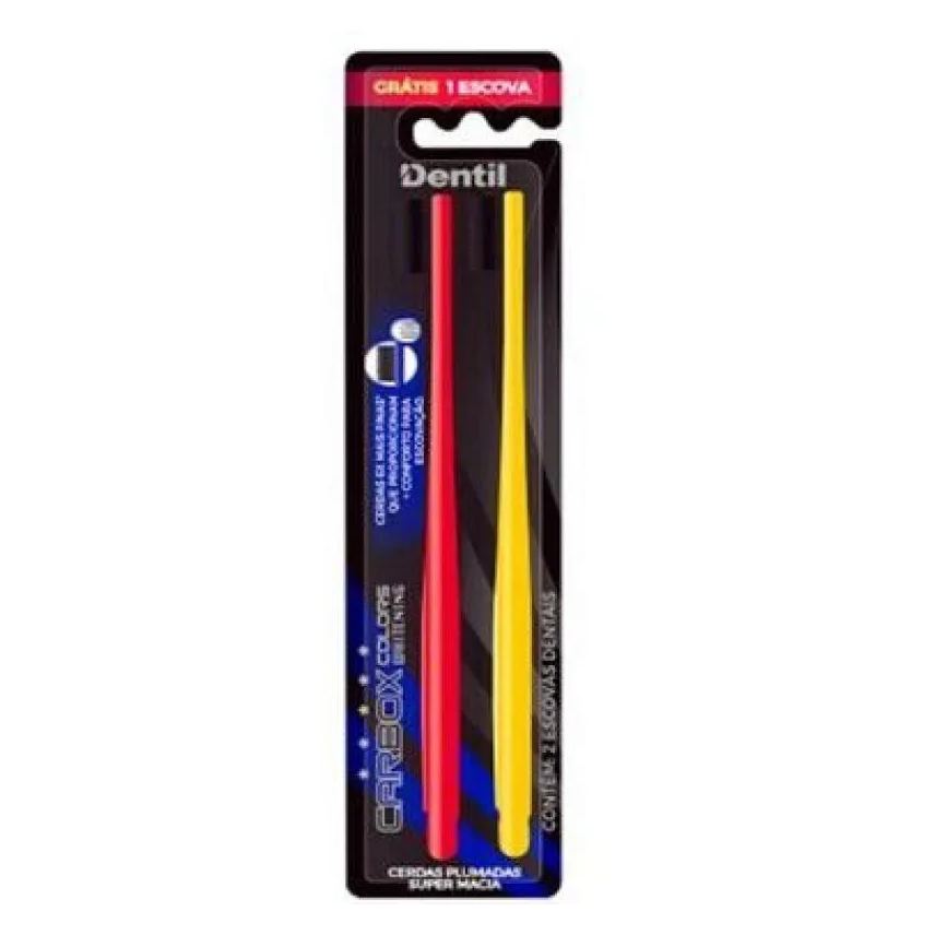 Dentil Escova Dental Carbox Colors Whitening
