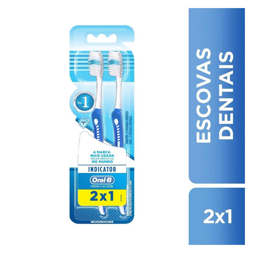 Procter & Gamble Escova Dental Oral-b Indicator Plus Nº40 - 2 unidades