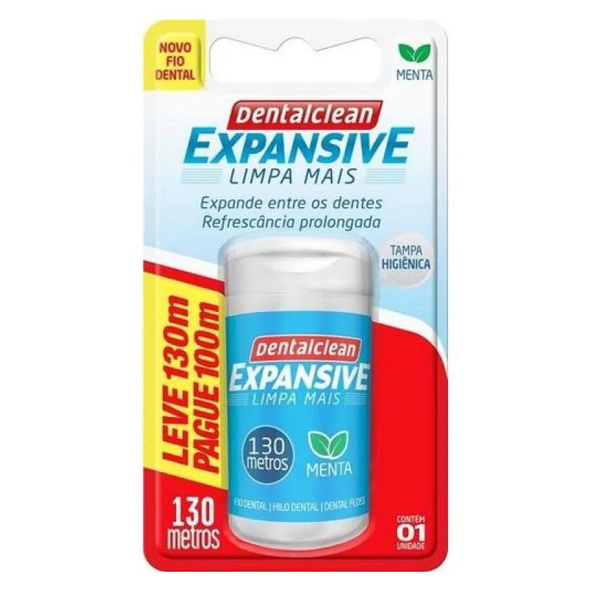 Clean Fio Dental Menta Pague 100 Metros E Leve 130