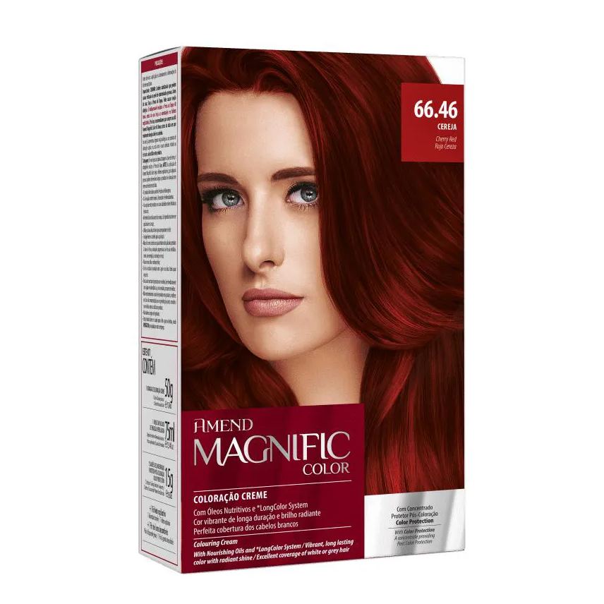 Amend Cosméticos Amend Magnific Color 66.46 Cereja - Coloração