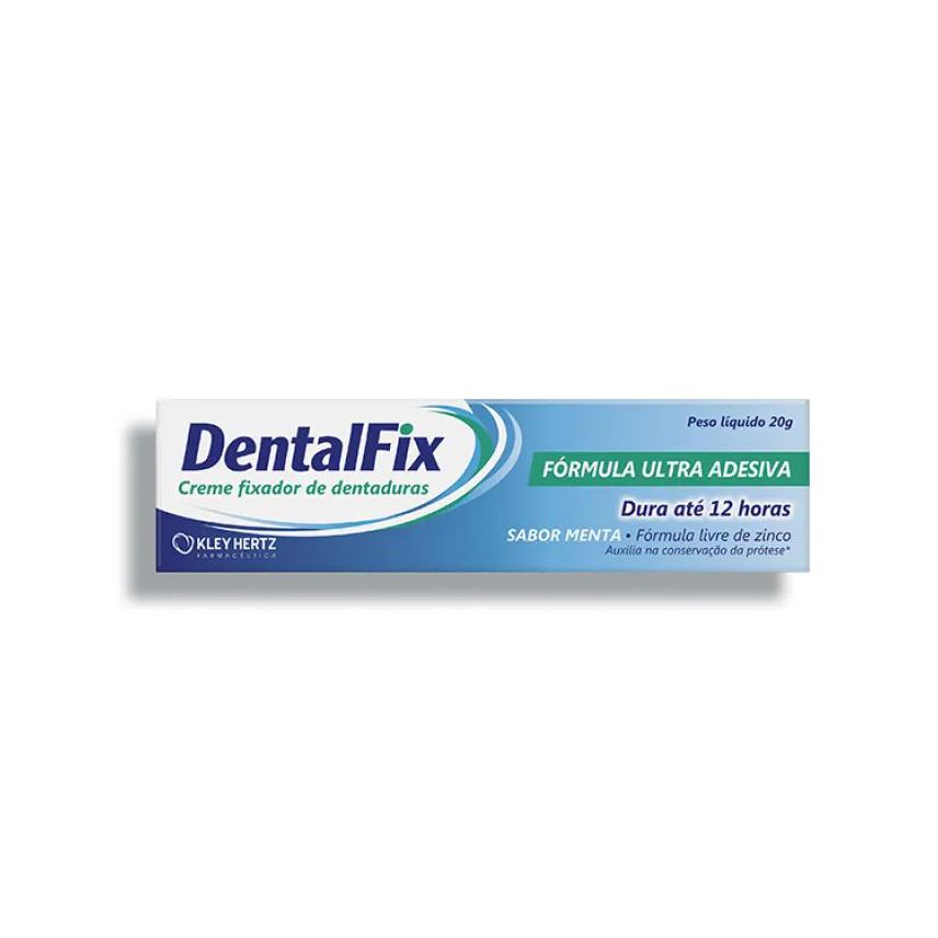 Fixador Creme de Dentadura Dentalfix - Menta 20g