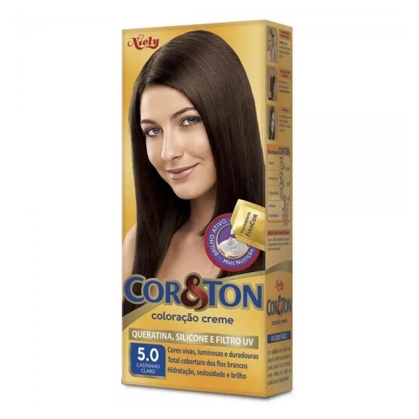 Cor&Ton Tint Cor E Ton 5,0 Cast Claro