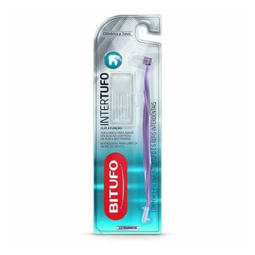 Bitufo Escova Intertufo Cilindrica 3mm 6un