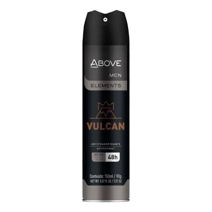 Above Desodorante Antitranspirante Aerosol Men Vulcan 48h 150ml