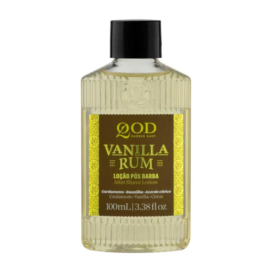 Pós Loção Barba QOD Vanilla Rum 100ml