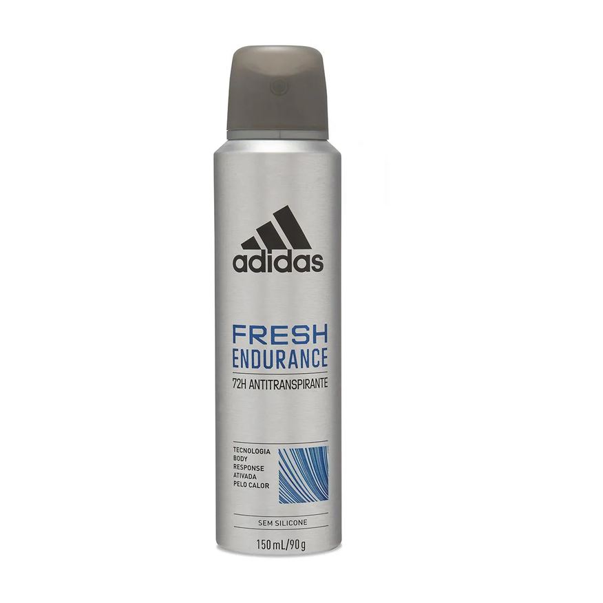 Adidas Desodorante Antitranspirante Aerosol Fresh Endurance Masculino 72h 150ml