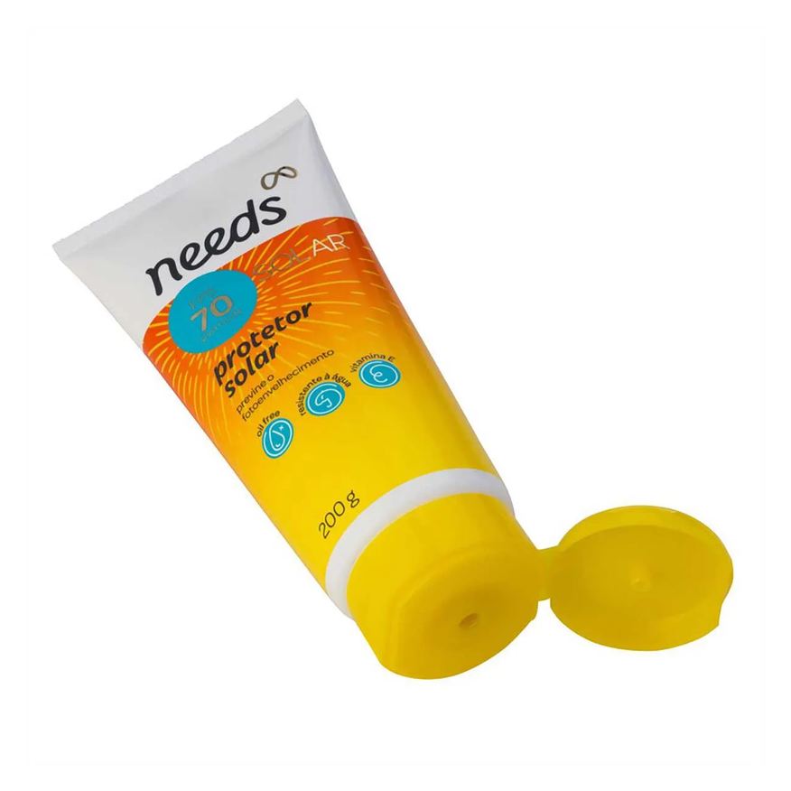 Needs Kit Protetor Solar FPS 70 Facial 40g + Corporal 200g