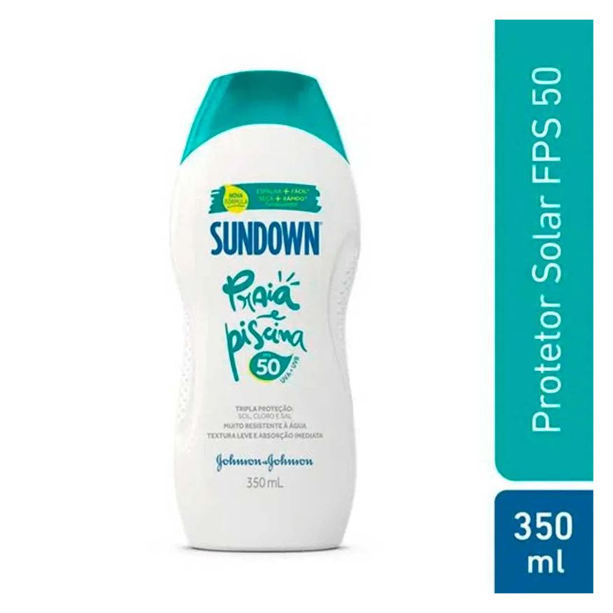 Sundown Protetor Solar Corporal Loção FPS 50 350ml