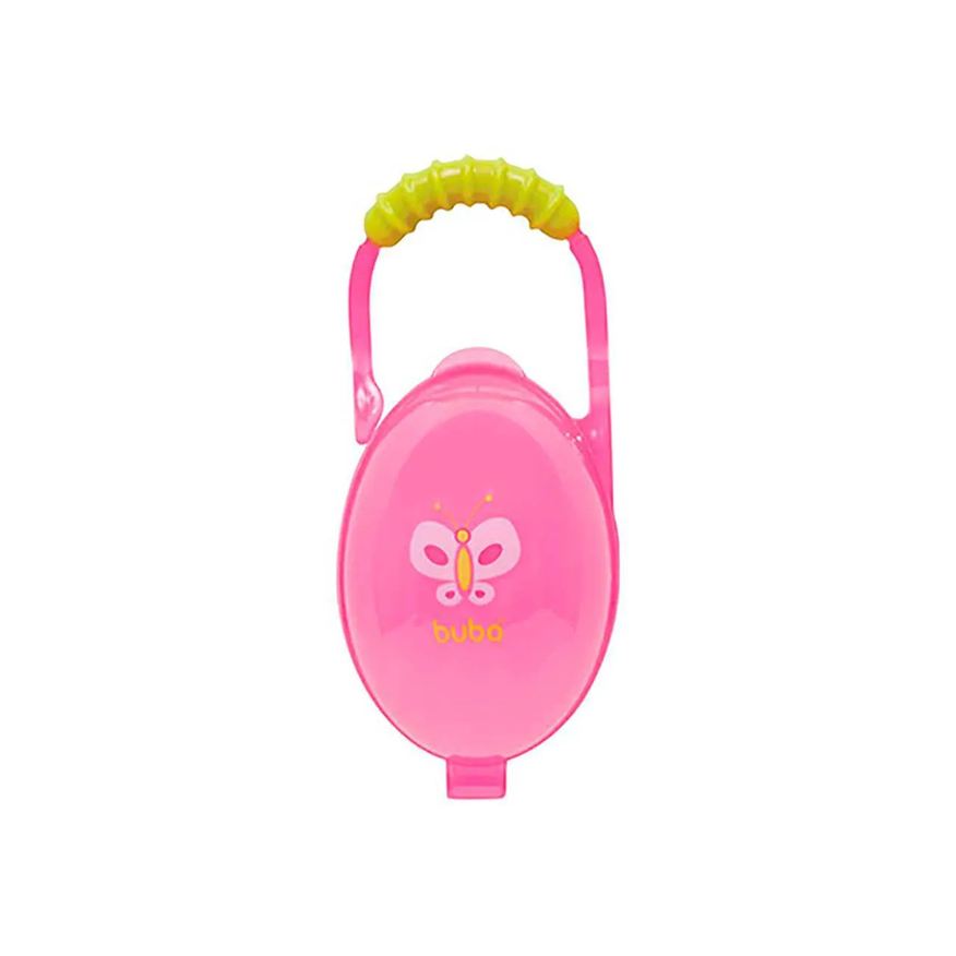 Buba Case para Chupeta Baby Rosa com 1 unidade