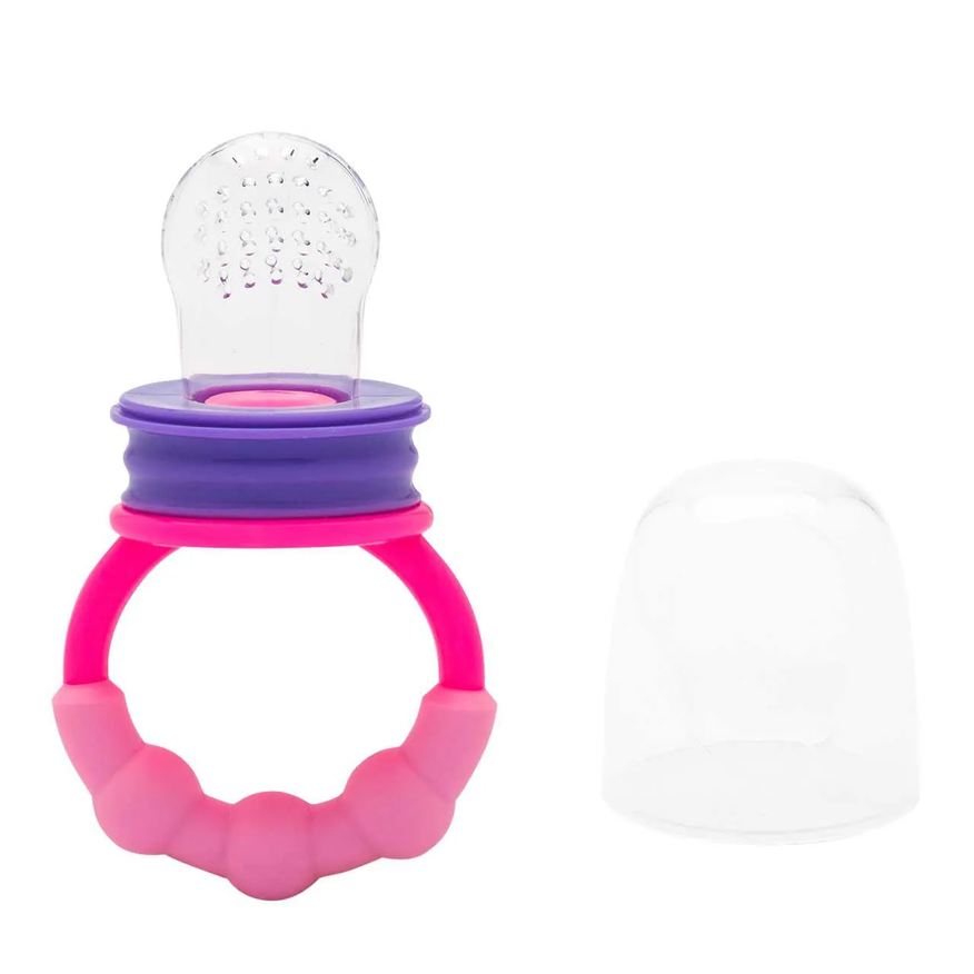 Lolly Alimentador Infantil Rosa 1 unidade