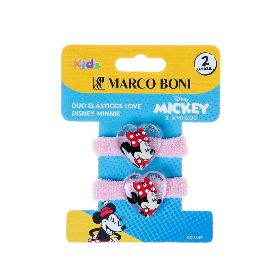 Marco Boni Elástico de Cabelo Duo Elástico Disney Minnie - 2 unidades