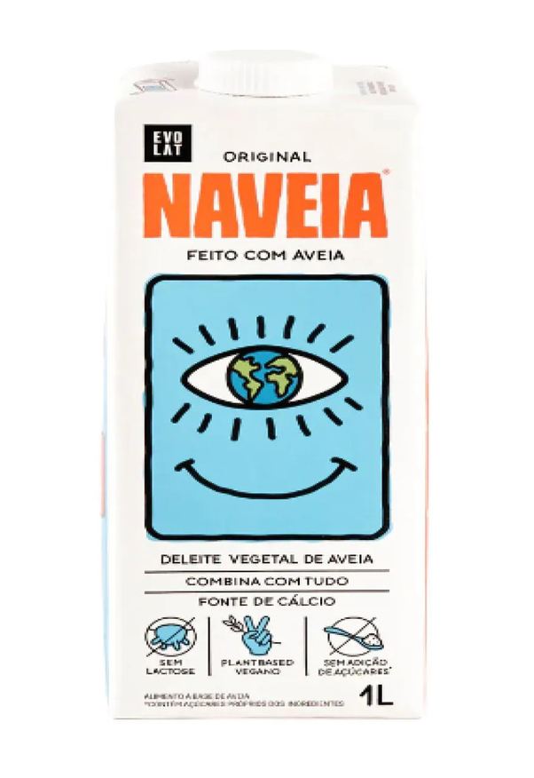 naveia Bebida vegetal de aveia original 1l