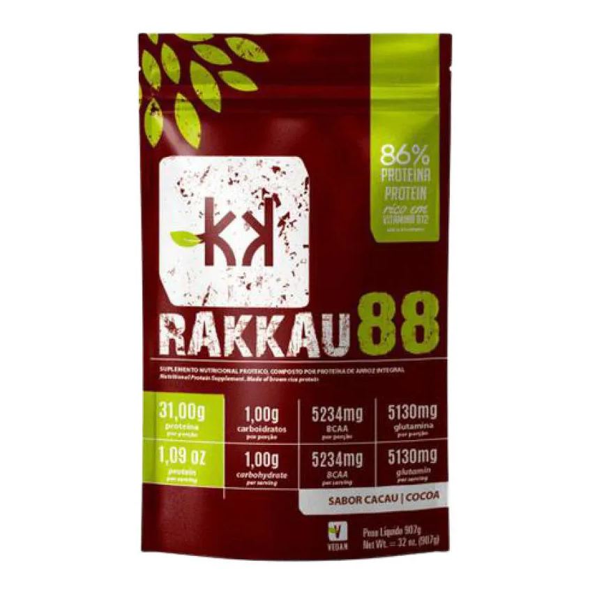 Rakkau Proteína Vegetal 88 Cacau 907g