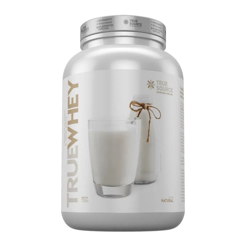 True Proteína Whey Neutro True Source 728g