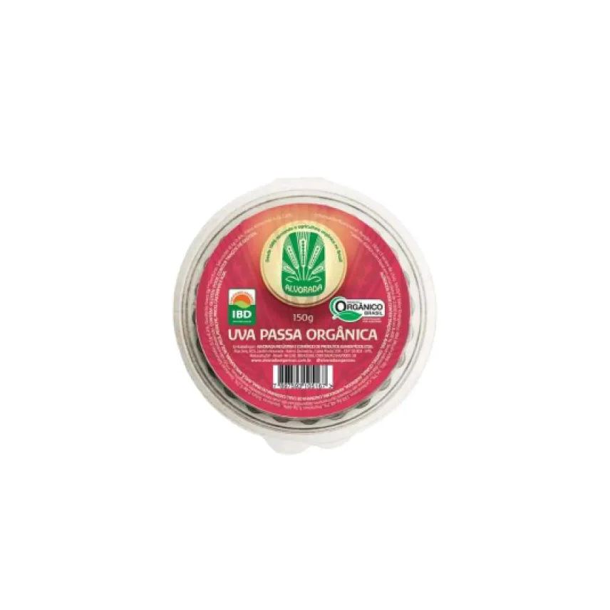 Alvorada Orgânico Uva Passa Orgânica Sem Açúcar Alvorada 150g