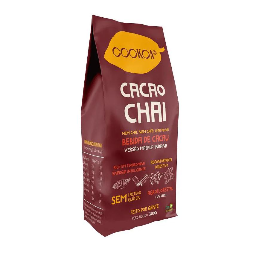 Cookoa Cacao Chai Zero Açúcar 300g