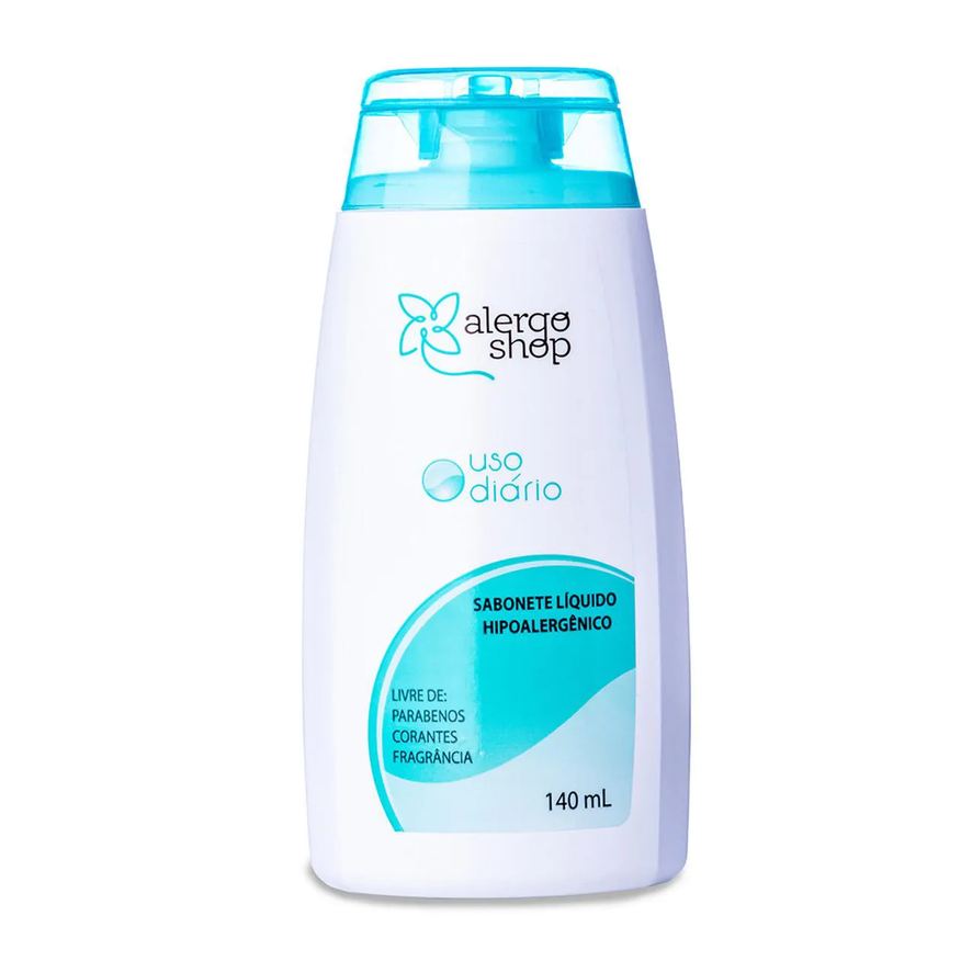 Alergoshop Sabonete Líquido Hipoalergênico Uso Diário 200ml Kit 2 Und