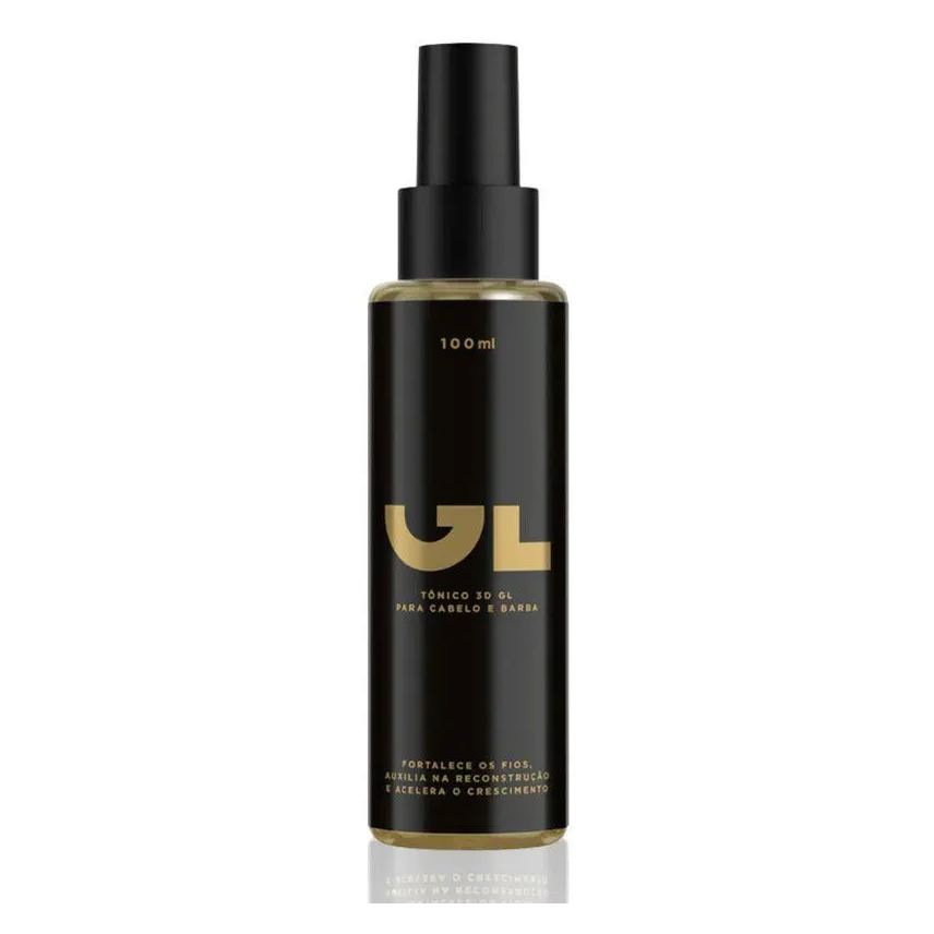 Gusttavo Lima Tonico Capilar 3d Gl para Cabelo e Barba 100ml
