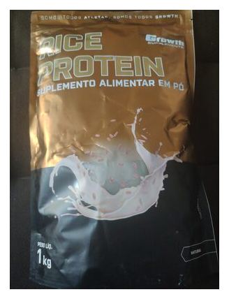 Growth Supplements Rice Protein - Proteína de Arroz (Suplemento Alimentar em Pó)