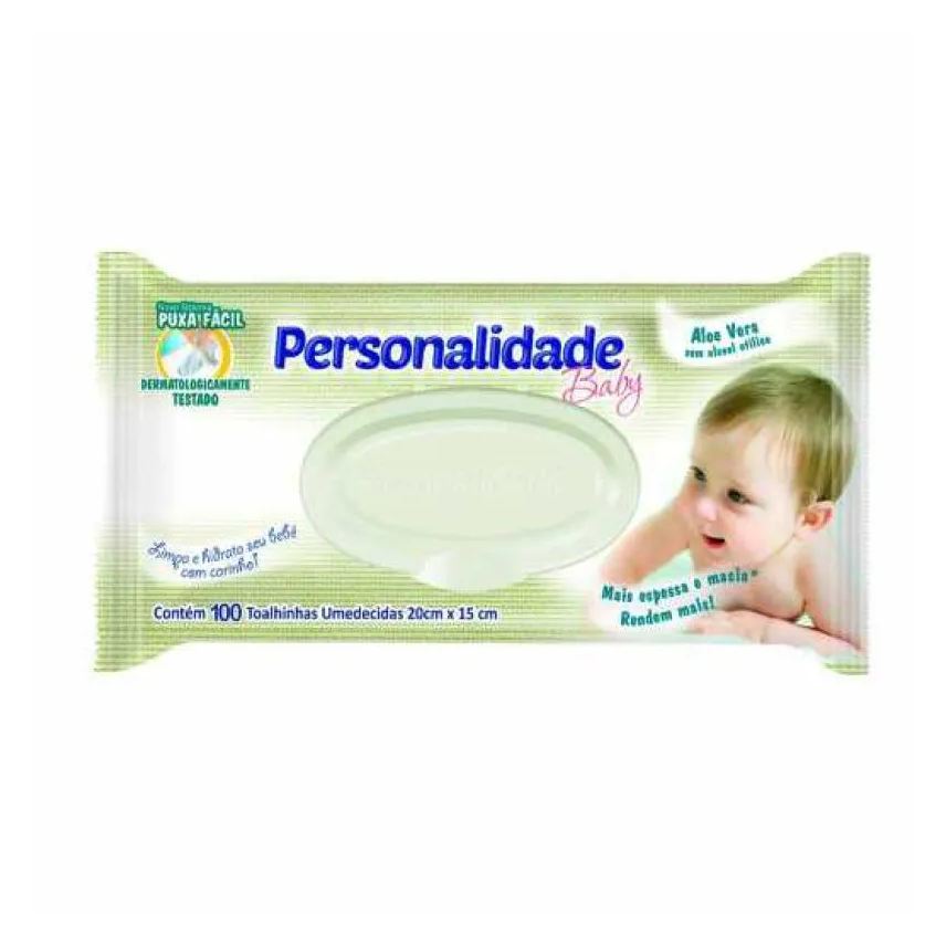 Eurofral Toalha Umedecida Personalidade Baby (c/ 100uni)