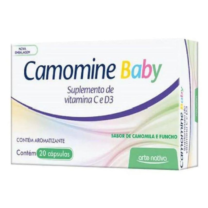 Arte Nativa Camomone Baby 20 cápsulas