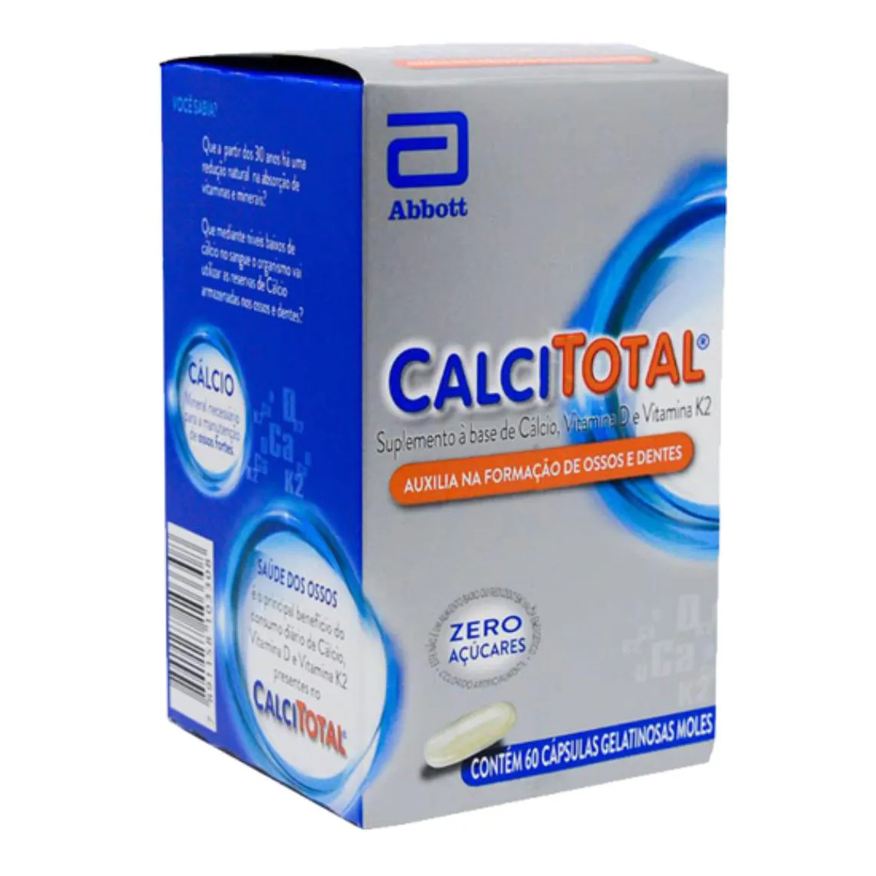 Abbott Calcitotal com 60cáps Gelatinosas