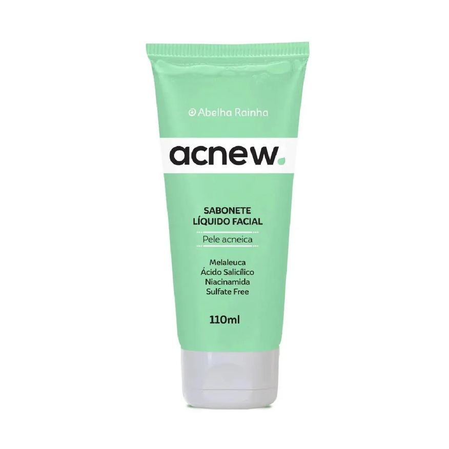 Abelha Rainha Sabonete Líquido Facial Antiacne Acnew 110ml