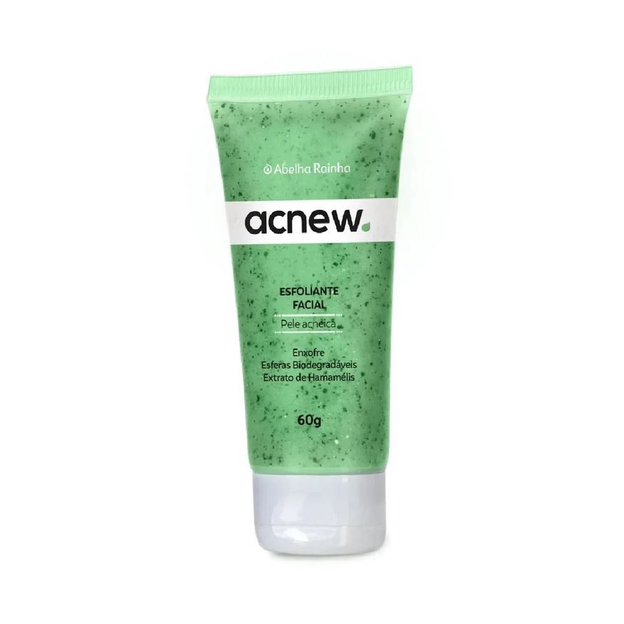 abelha rainha Esfoliante facial antiacne acnew 60g