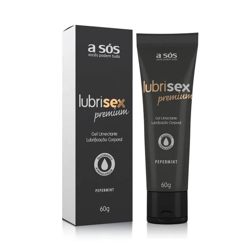 A Sós Gel Lubrificante Lubrisex Premium 60g