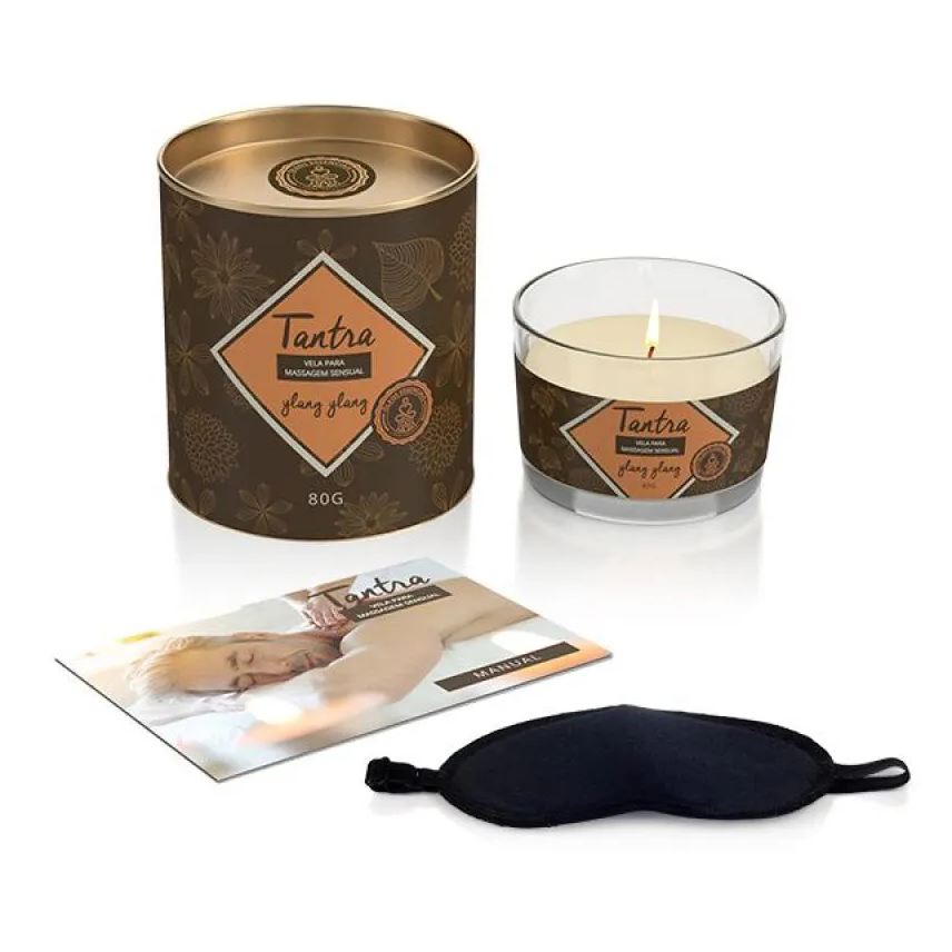 A Sós Vela para Massagem Tantra Ylang Ylang - 80g