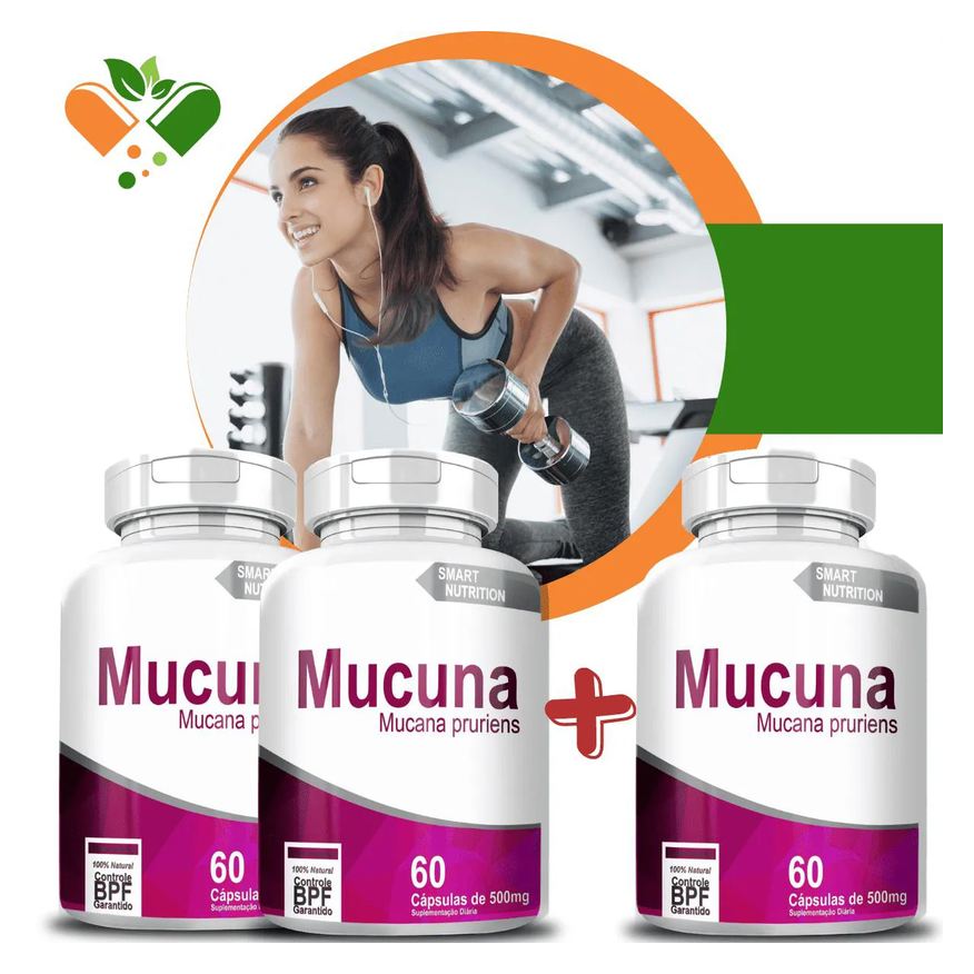 4Elementos Mucuna 500mg 60 cápsulas