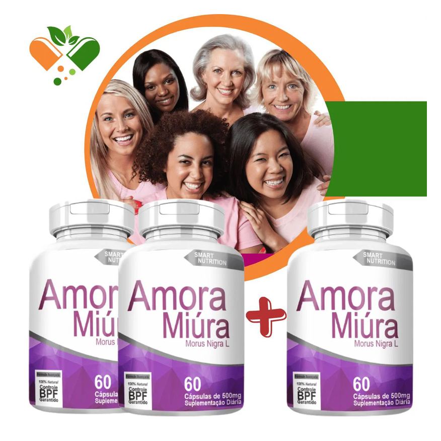 4Elementos Amora Miura 500mg 60 cápsulas