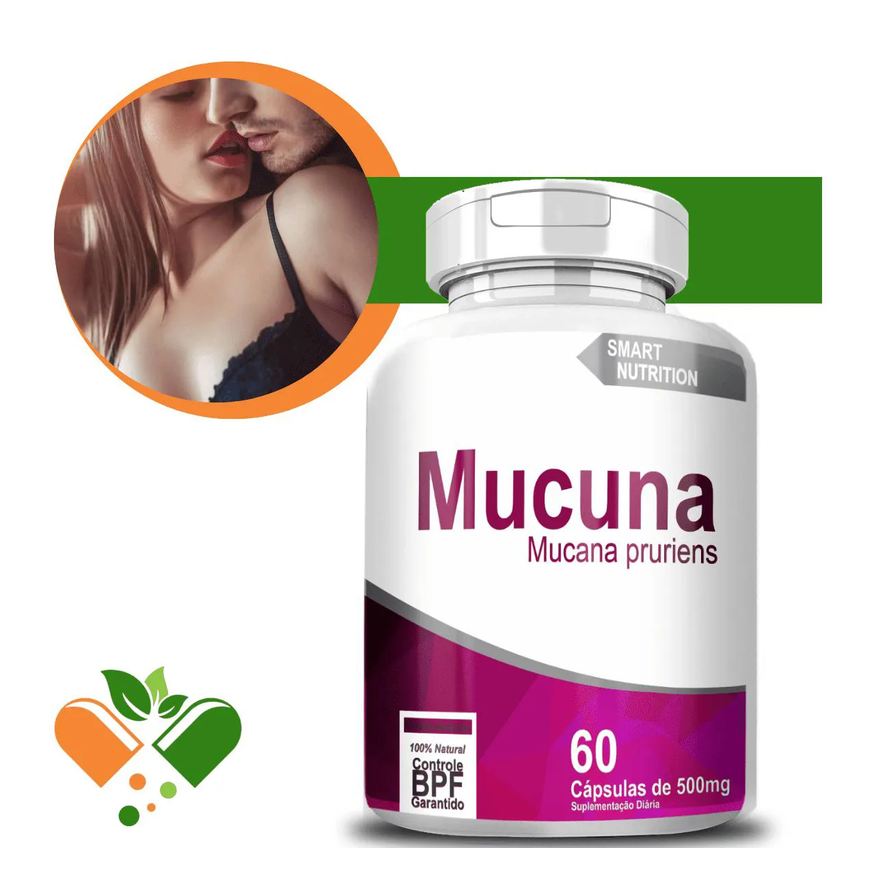 4Elementos Mucuna 500mg 60 cápsulas