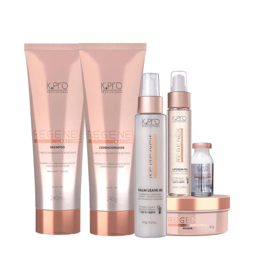K.pro Kit Profissional Regenér Total Plus (6 Produtos)