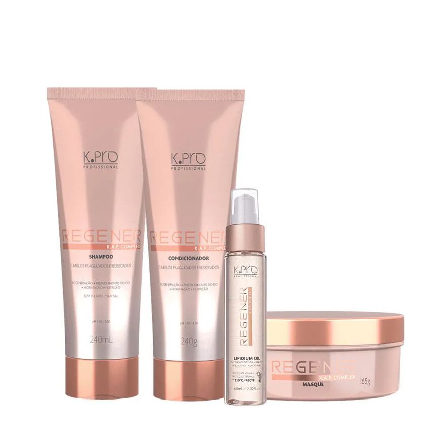 K.Pro Kit Regenér - Sh + Cond 240ml + Másc 165g + Oil 60ml