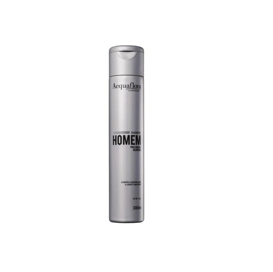 Acquaflora Homem Cabelos Oleosos - Shampoo 300ml