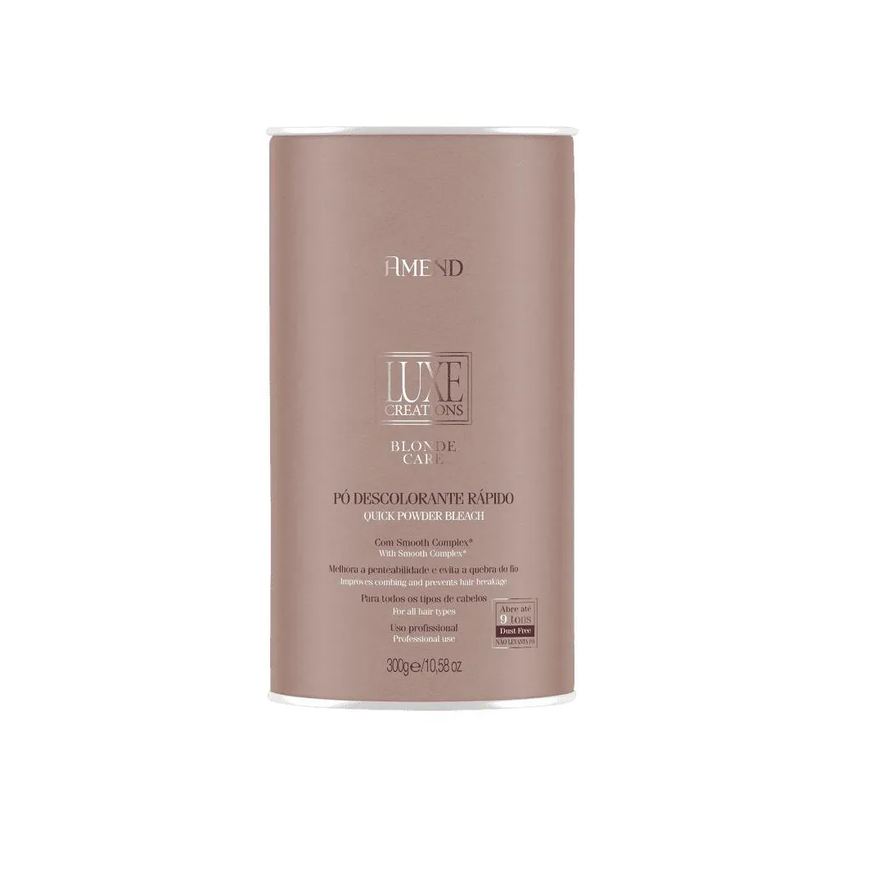 Amend Luxe Creations Blonde Care - Pó Descolorante Rápido 300g