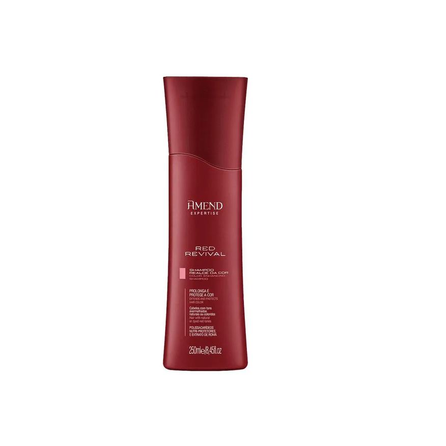 Amend Cosméticos Shampoo Amend Cobre Effect Realce da Cor 250ml