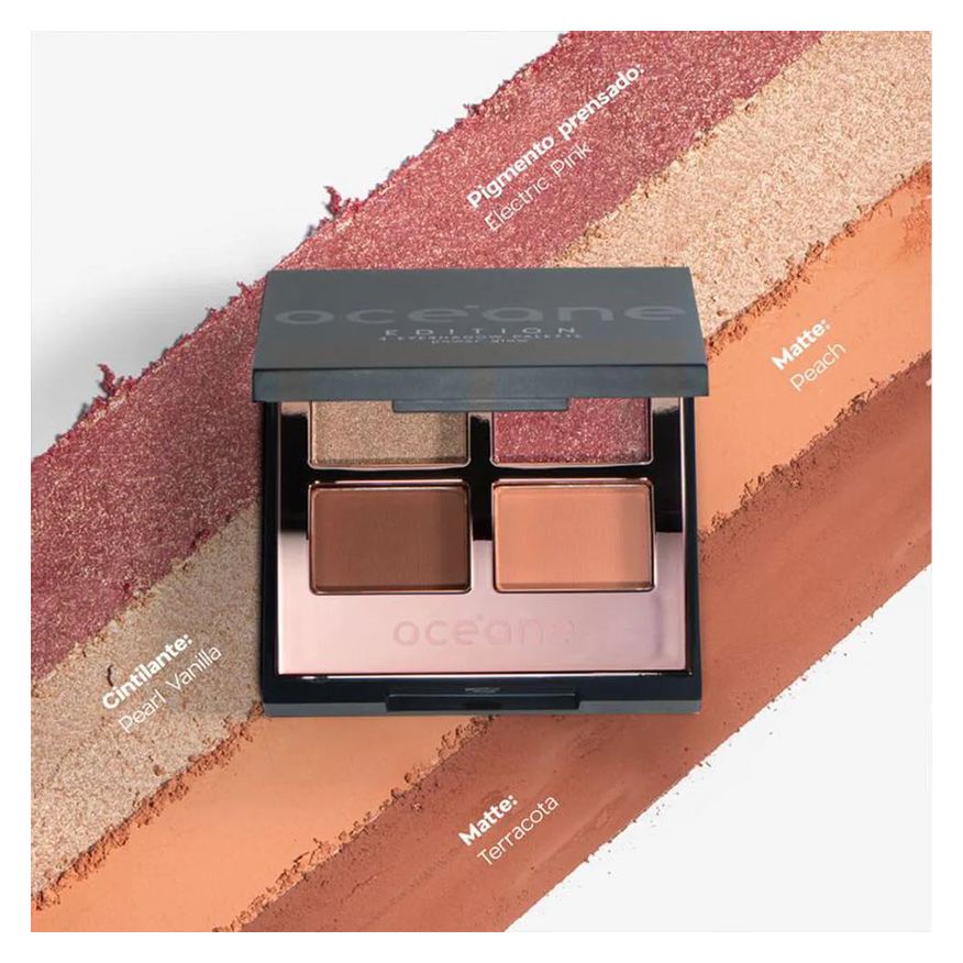 Edition Océane 4 Eyeshadow Power Glow - Paleta de Sombras