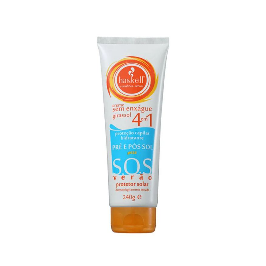 Haskell S.o.s Verão Pre e Pós Sol Protetor Solar Capilar 240g