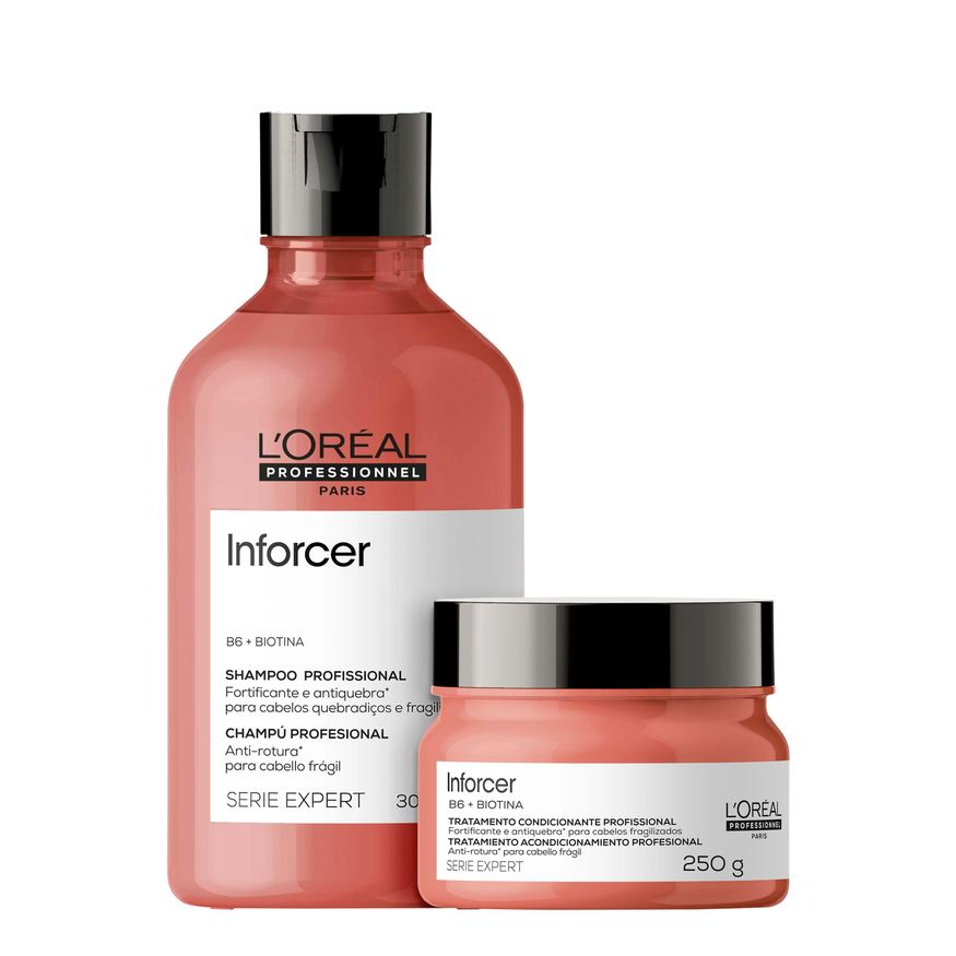 L’Oréal Kit Professionnel Inforcer Serie Expert Treat (2 Produtos)