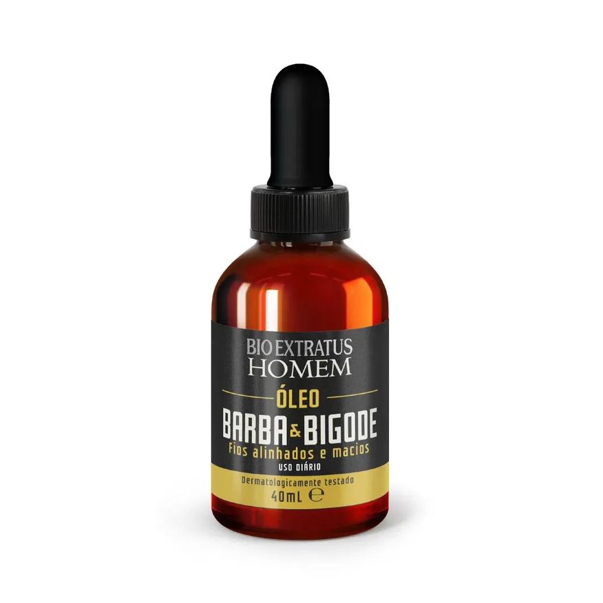 Bio Extratus Homem Cabelo e Barba - Óleo Barba e Bigode 40ml