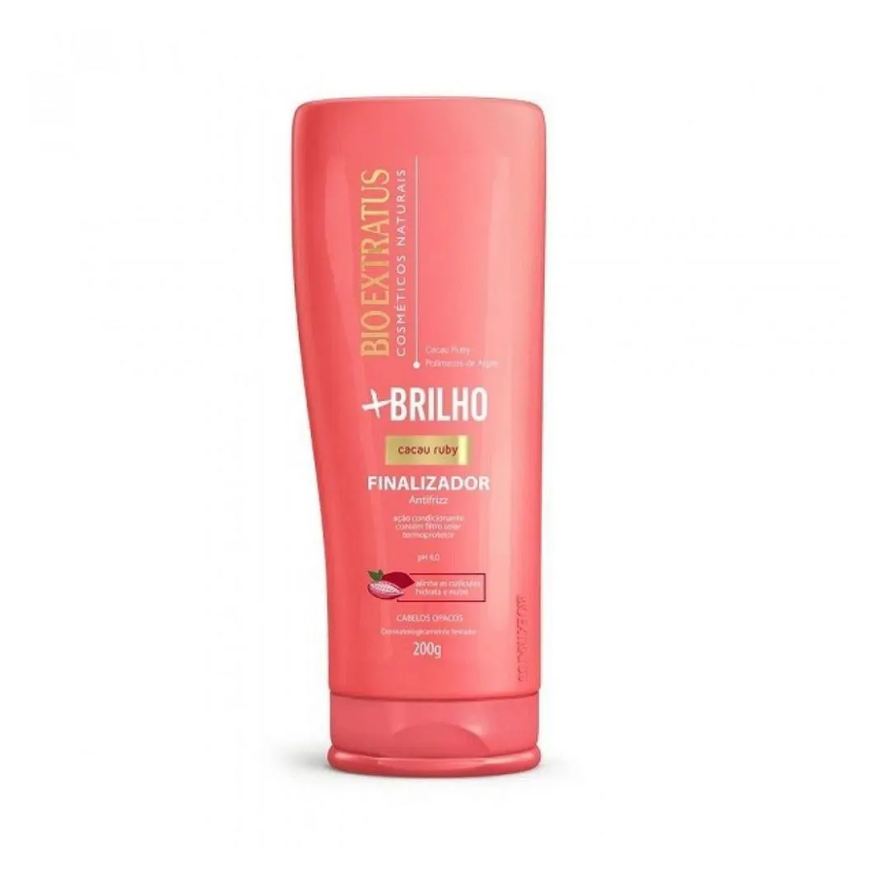 Bio Extratus Finalizador Mais Brilho Cacau Ruby 200g